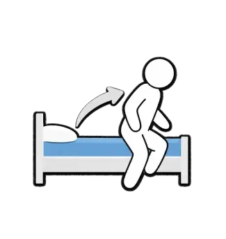 Getting out of bed